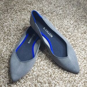 Rothy's Charcoal flats, FREE SHIPPING